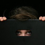 Woman hiding   chiara2_photo by arka D